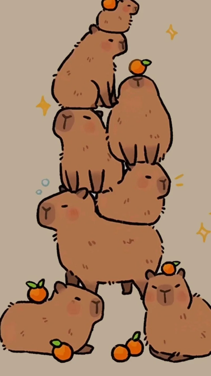 Bộ sưu tập hình ảnh capybara siêu chất lượng