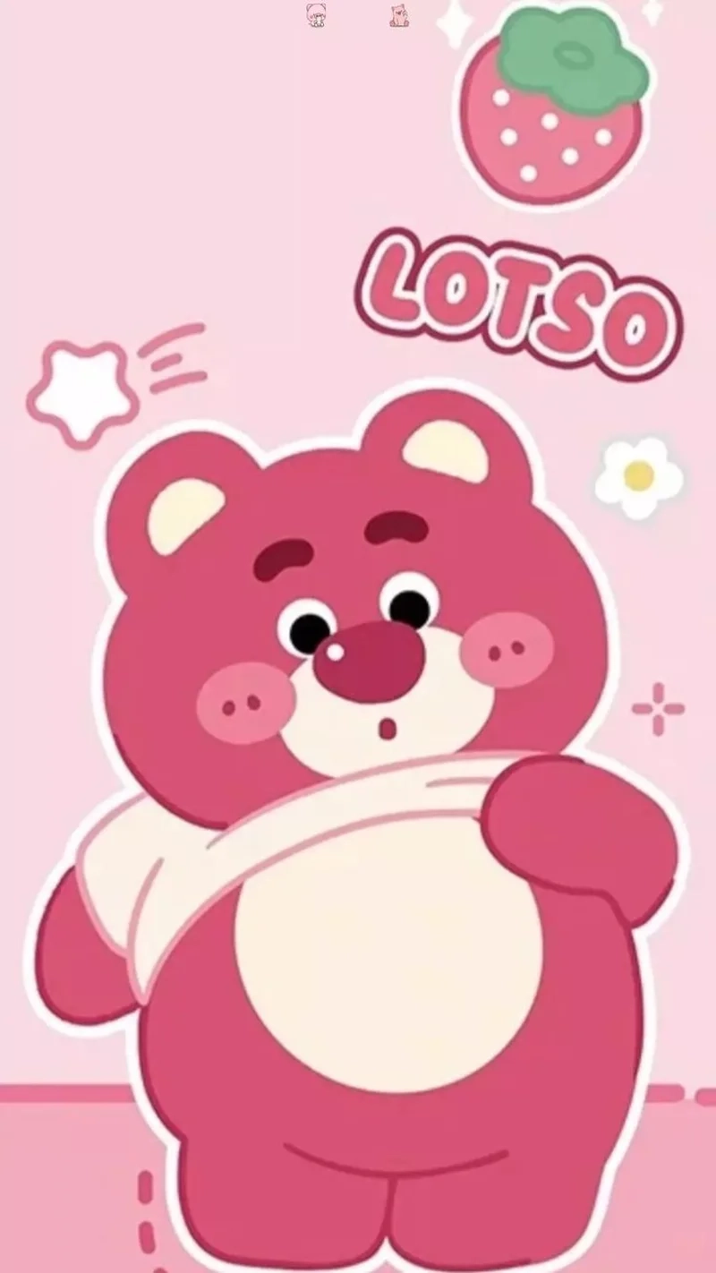 Khám phá ngay hình nền cute gấu dâu đẹp mê ly