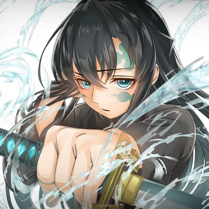 Tạo hình hình Tokito Muichiro chuẩn anime
