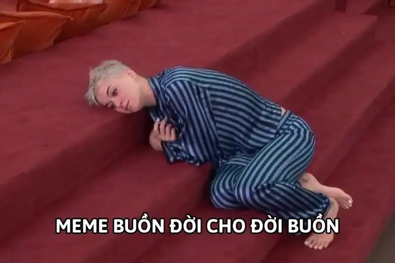 Khám phá nỗi đau qua meme buồn khóc