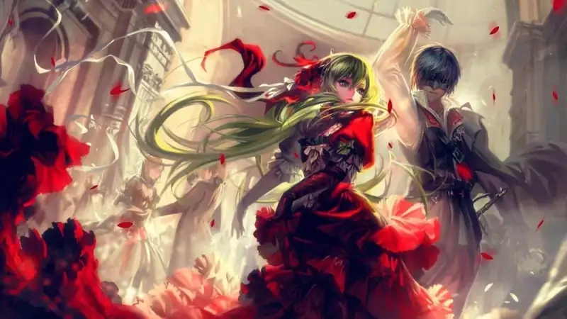 Avatar 2 người anime cực dễ thương và sống động