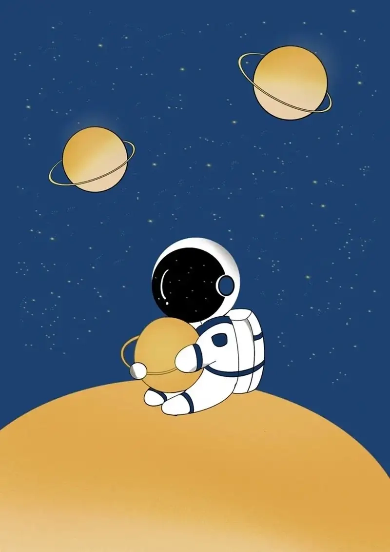 Chọn avatar phi hành gia cho bé ngộ nghĩnh và đáng yêu