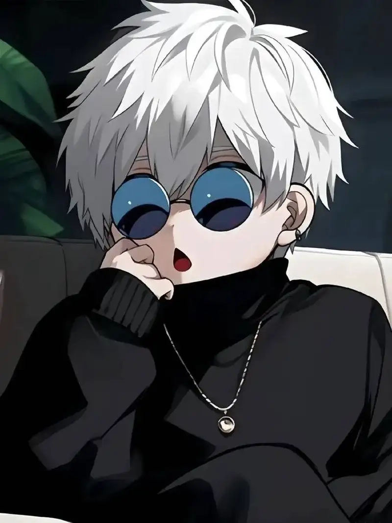 Cá tính mạnh mẽ với bộ avatar chibi trắng đen