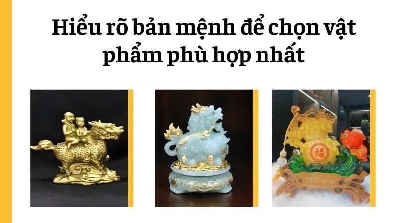 Hiểu rõ bản mệnh để chọn vật phẩm phù hợp nhất