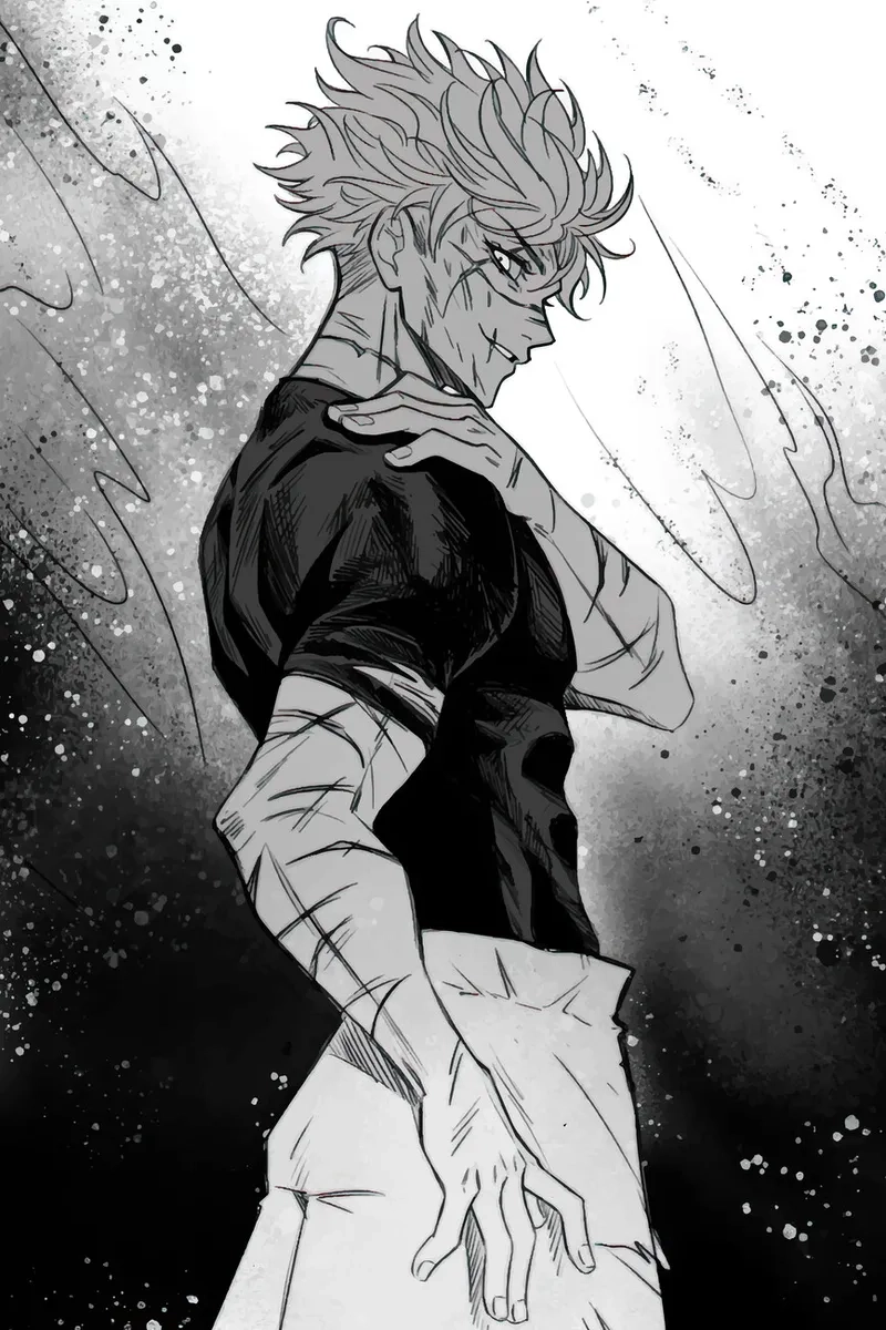 Hình ảnh Gojo Satoru đeo kính đen