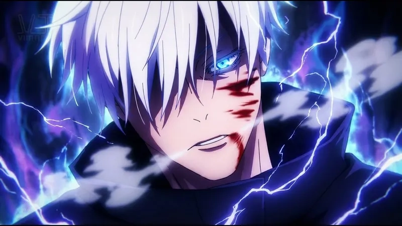 Ảnh Gojo ngầu lòi khi dùng vô hạn