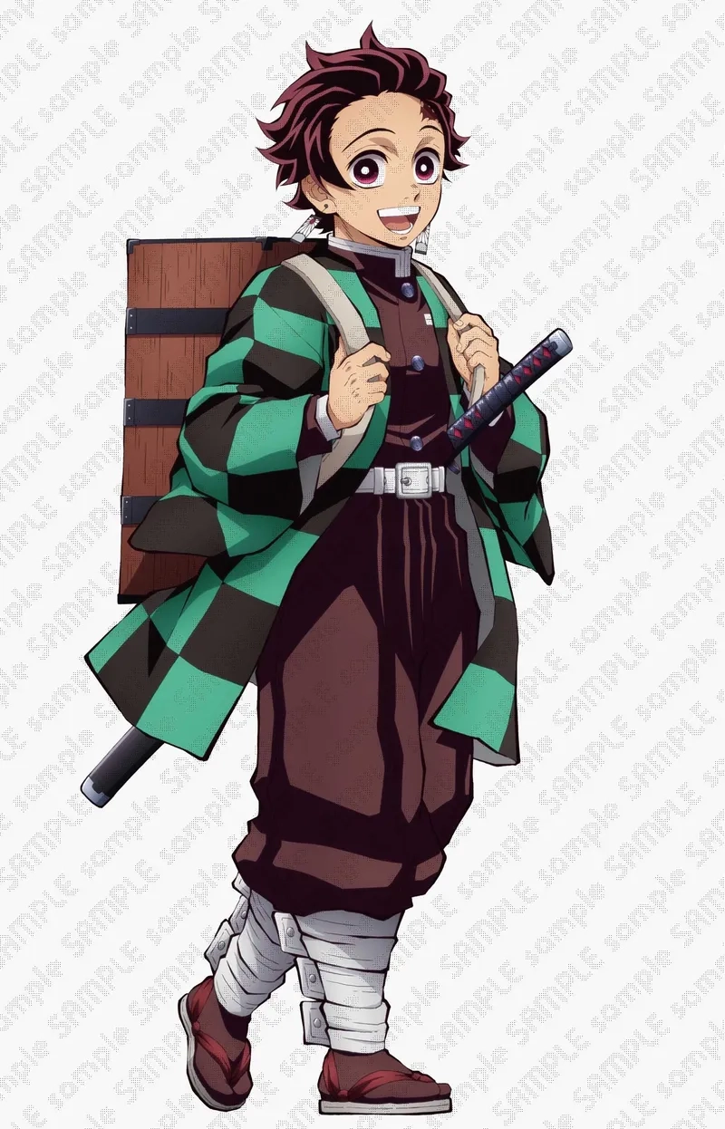 Avatar Tanjiro cute phong cách mới