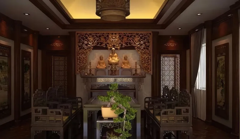 Bố trí phòng thờ hợp phong thủy lộc