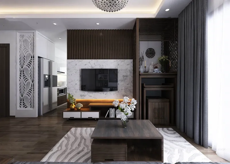 Cách bố trí bàn thờ gia tiên 3 tầng