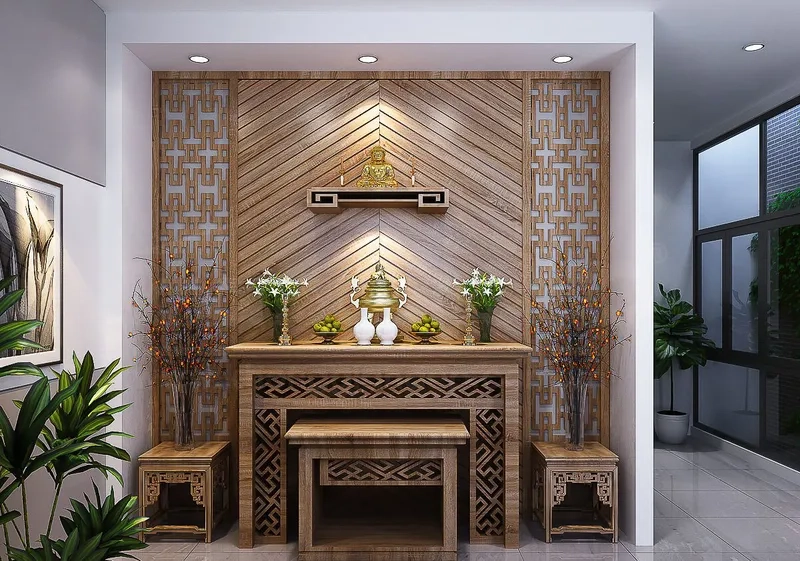 Cách bố trí phòng thờ đẹp vượng khí