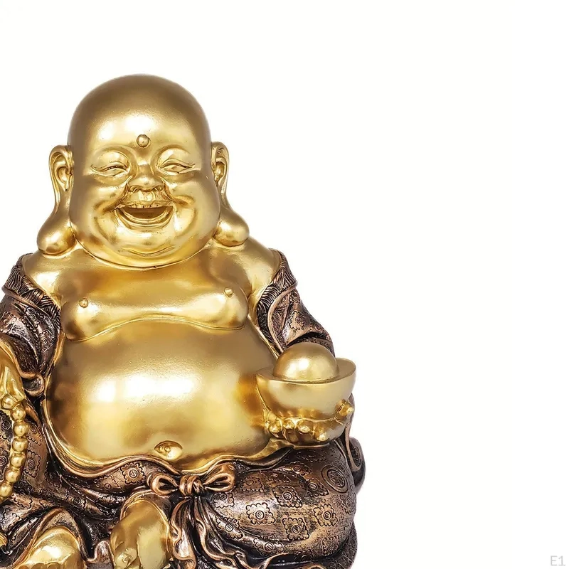 Bức tượng ông Di Lặc cười hỷ xả