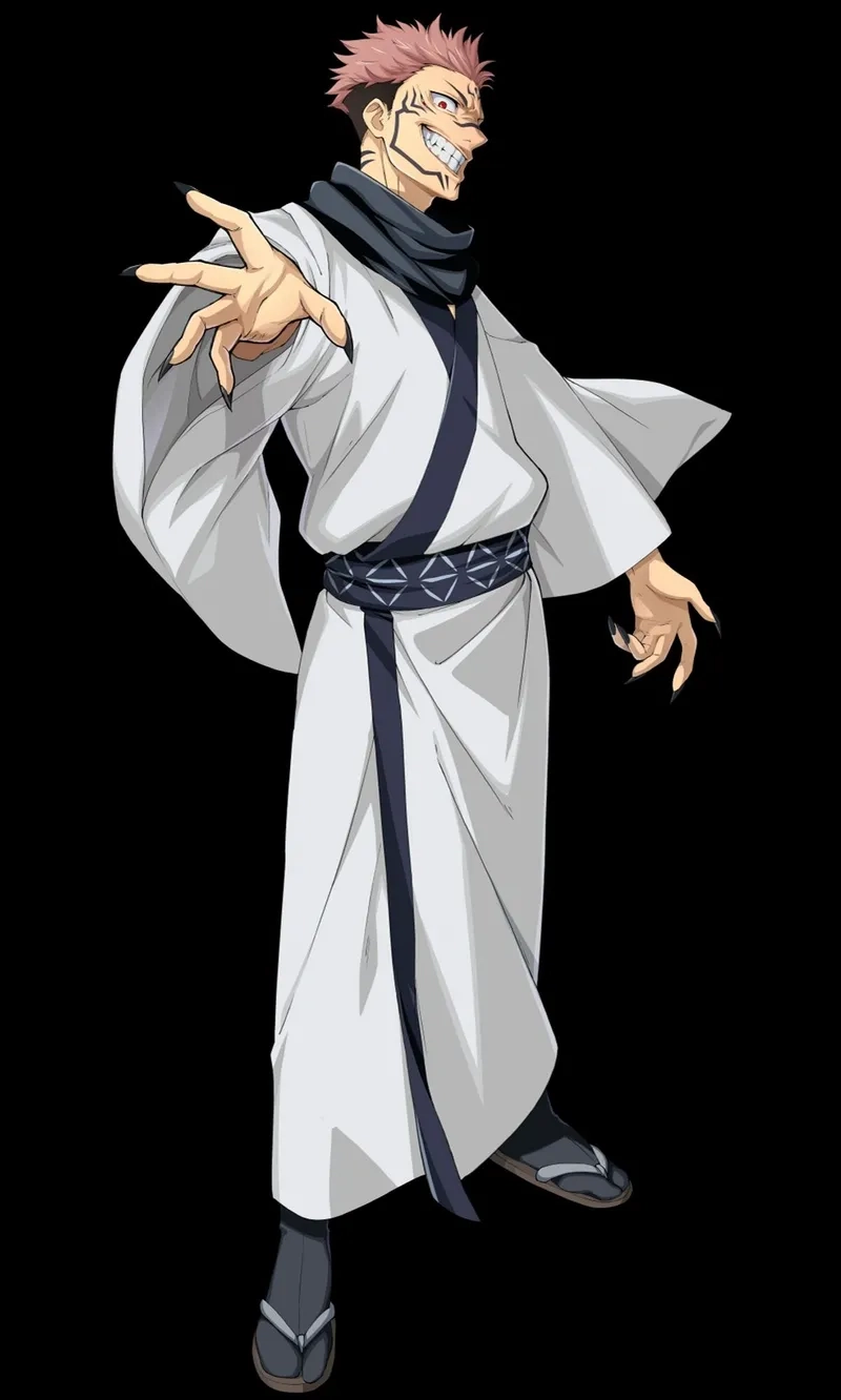 Avatar Sukuna đỏ đen đầy ma mị nhất