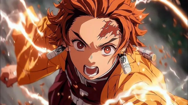 Avatar Tanjiro ngầu lúc chiến đấu ác