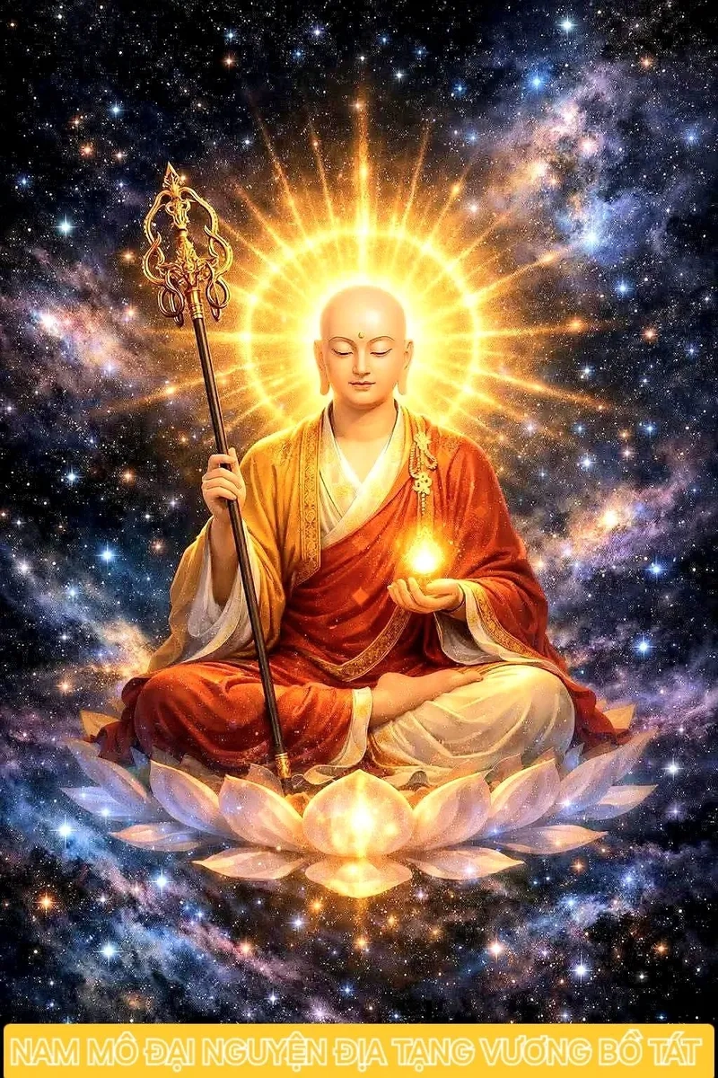 Thờ Địa Tạng Vương Bồ Tát tại gia đình