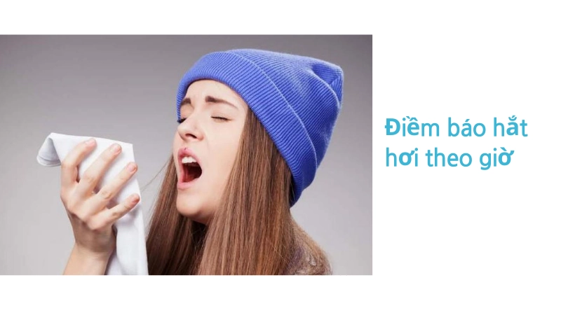 Điềm báo hắt hơi theo khung giờ chi tiết