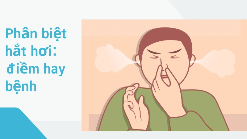 Cách phân biệt hắt hơi điềm báo và bệnh lý